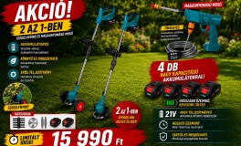 Hayami HA-1025 Fűkasza + Hayami HA-1042 magasnyomású mosó 