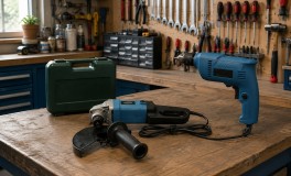 Flinke FK-8011 Elektromos sarokcsiszóló és fúró szett