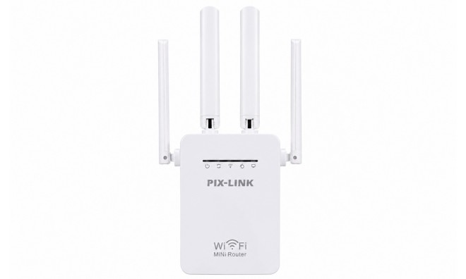 Pix-Link Wifi jelerősítő 300Mb/s 4