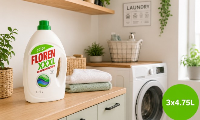 3x4.75L Floren Color Mosógél XXXL