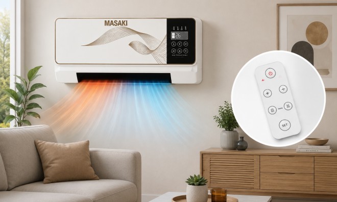 Masaki KL25-254 Elektromos Fali Klíma