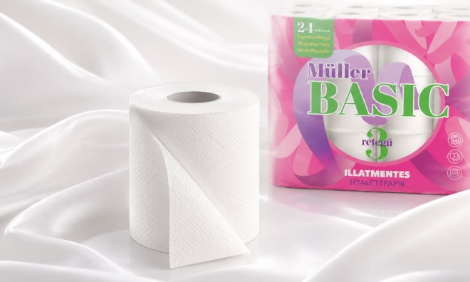 Müller Basic Wc Papír, 6x24  3