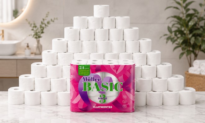 Müller Basic Wc Papír, 6x24  4