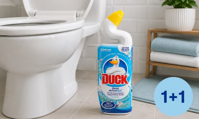 1+1 Duck Deep Action WC Tisztító Gél 750ml
