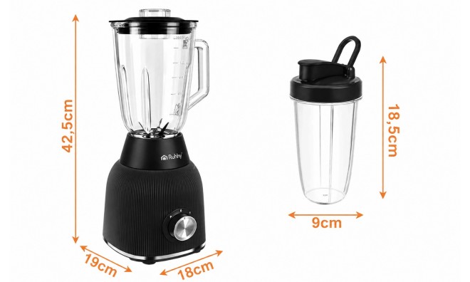 Smoothie készítő turmixgép jégtörő funkcióval 4