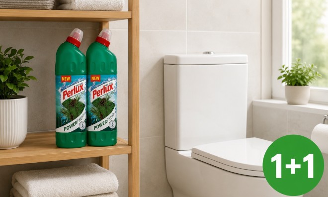1+1 Perlux Wc Gél - Antibakteriális védelem