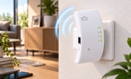 Wifi, WLAN jelerősitő konnektorba