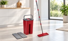 Dirt Devil lapos felmosó szett vödörrel