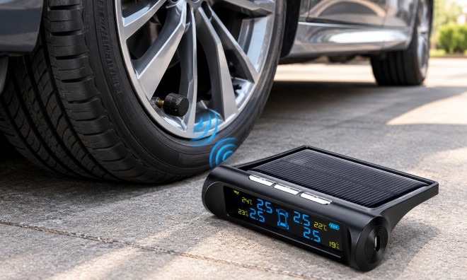 TPMS Keréknyomás mérő autóba