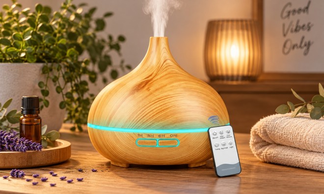 Ultrahangos aromaterápiás párologtató