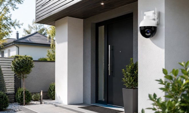 IP Gömb Kamera, WiFi 4K