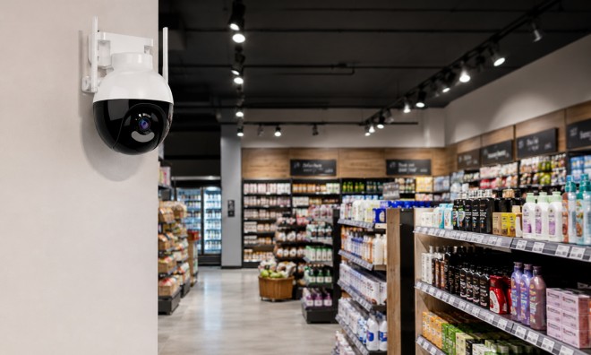 IP Gömb Kamera, WiFi 4K 2