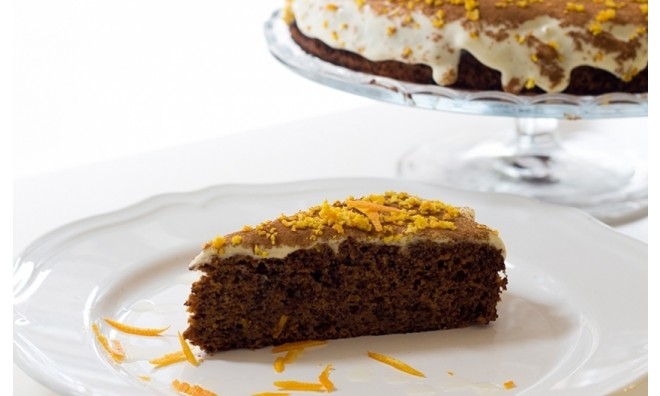 Egészséges, rusztikus torta