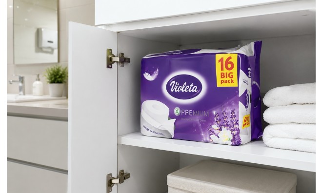 4x16 db Violeta Premium WC Papír 2