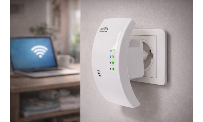 WiFi Jelerősítő, Beépített Antenna