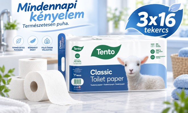 3x16 Tento Elegance Classic Wc papír