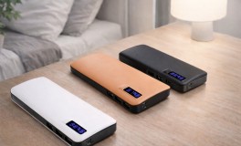 1+1 Bőrhatású POWERBANK, 20000 mAh