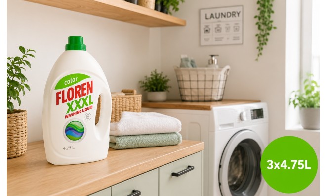3x4.75L Floren Color Mosógél XXXL