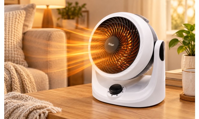 Oszcilláló Meleglevegős Fűtőventilátor
