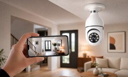 Forgatható Smart WiFi IP Kamera