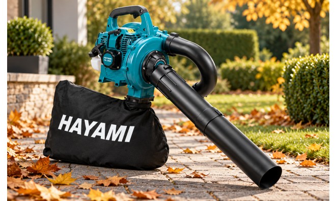 Hayami benzines lombfúvó és porszívó 