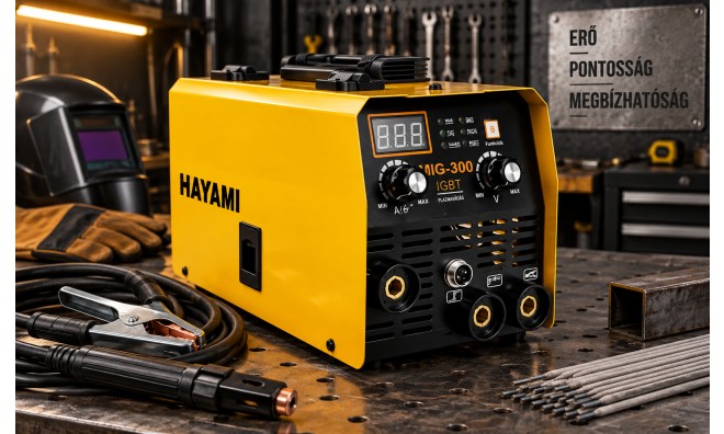 HAYAMI hegesztőgép – IGBT inverter, 300A
