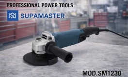 SUPAMASTER SM1230 vezetékes sarokcsiszoló 1600W