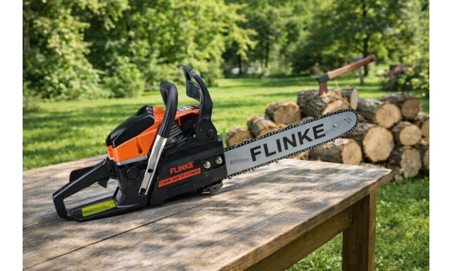 Flinke benzines láncfűrész 58cm3