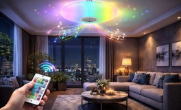 Bluetooth UFO lámpa hangszóróval 20W