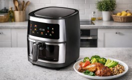 KIMIYO 2400 W-os  légkeveréses sütő 8L