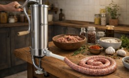 HITMAN Álló Hurka- és Kolbásztöltő készülék 6,5L