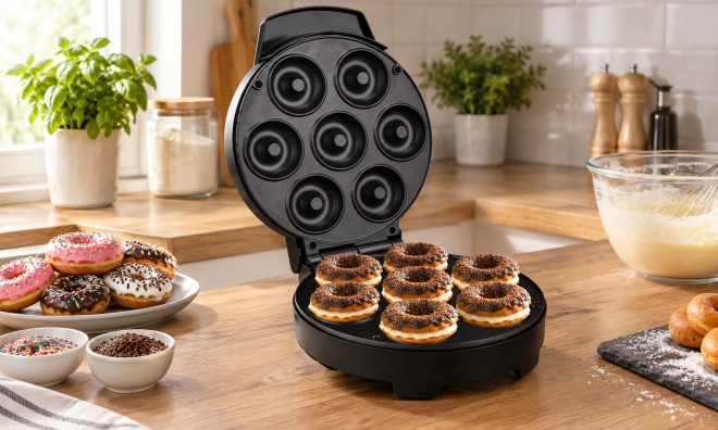 Elektromos fánksütő gép 1200W 3