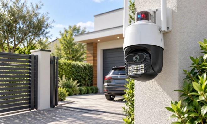 Titan 360' 5MP WiFi PTZ kültéri kamera 2