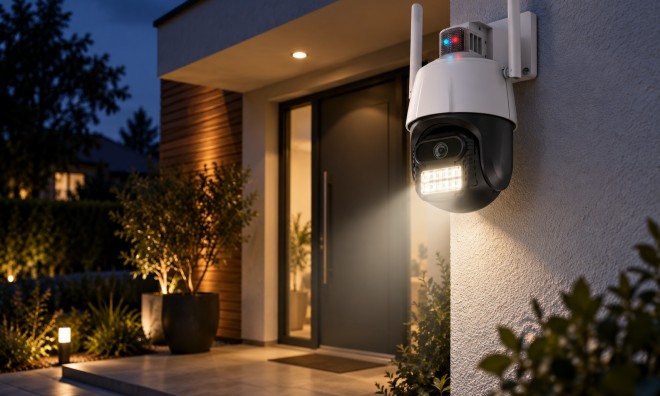 Titan 360' 5MP WiFi PTZ kültéri kamera 4