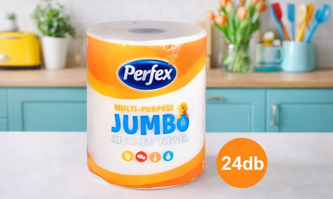 Perfex Jumbo Boni Kéztörlő, 24db