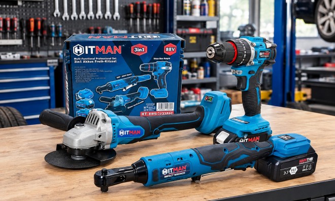 Hitman HT-BBS-7433PRO 3in1 Szerszámkészlet