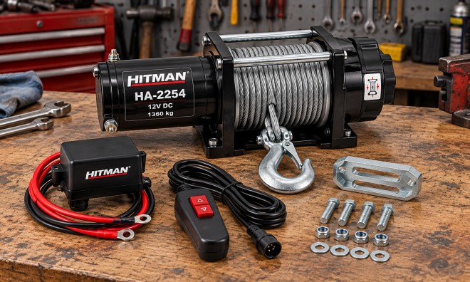 Hitman HA-2254 elektromos autócsörlő