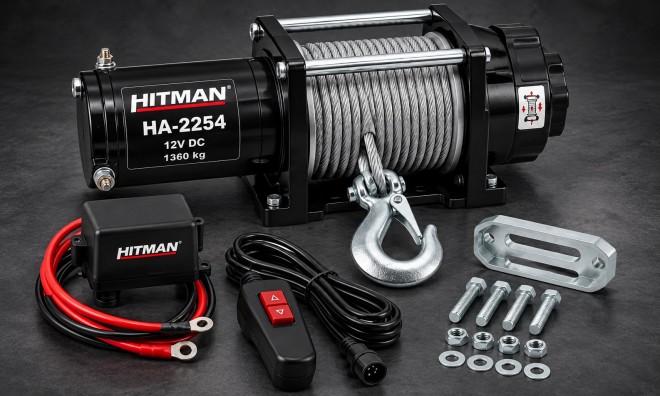 Hitman HA-2254 elektromos autócsörlő 4