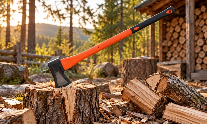 Kmt Tools Kovácsolt Szénacél Rönkhasító Fejsze 3