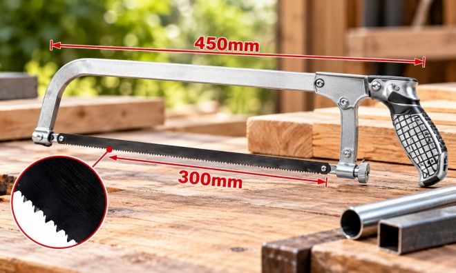 Kmt Tools Merevített Fém Fűrész