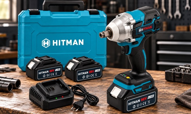 Hitman HT-IWS-725L Akkumulátoros Ütvecsavarozó 3