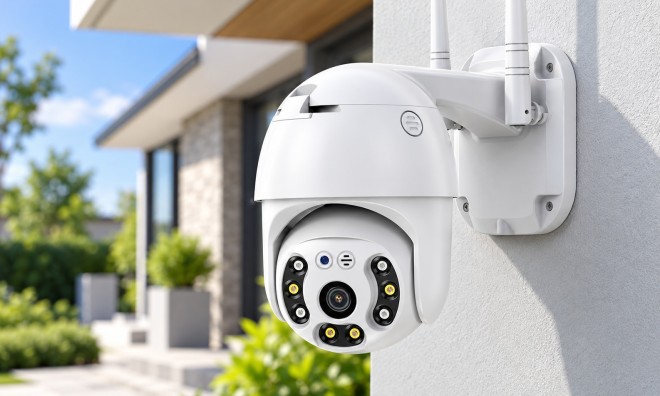 4+4 LED-es Wifi Kamera 1080P