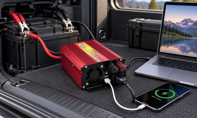 Feszültségátalakító Inverter, 1500W 3