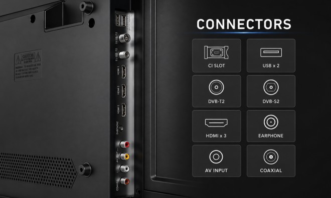 Smarttech 40'' 40FN01V3 Full HD No Smart Tv 4