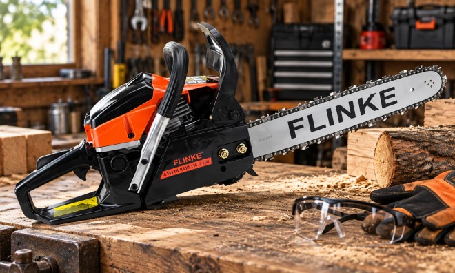 Flinke FK-9700 benzines láncfűrész 58cm3 3