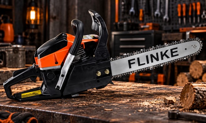 Flinke FK-9700 benzines láncfűrész 58cm3 4