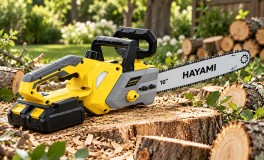 Hayami HA-1019 dupla akkus láncfűrész