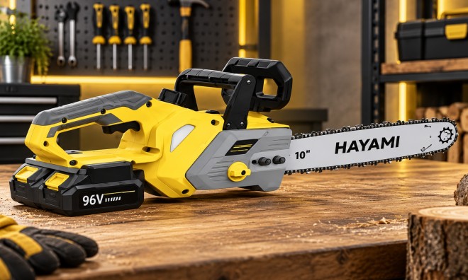 Hayami HA-1019 dupla akkus láncfűrész 2