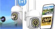 1+1 Wifi IP kültéri kamera 1080P 3 - min