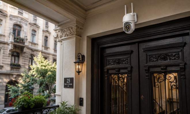 1+1 Wifi IP kültéri kamera 1080P 2